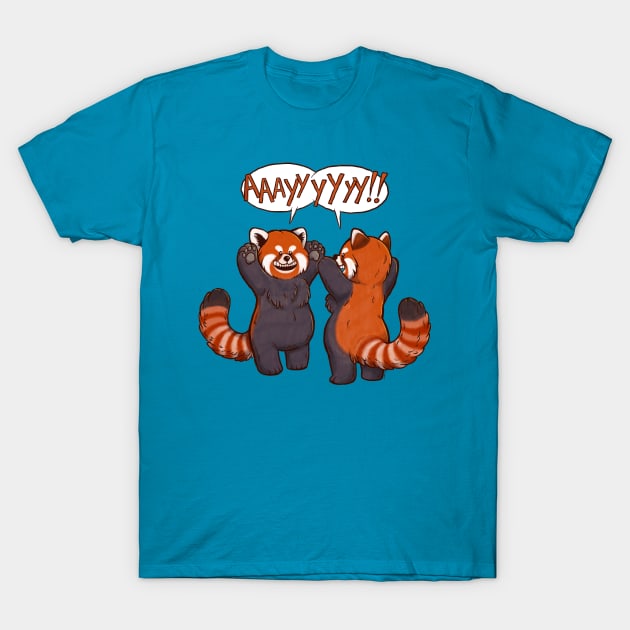 Ayyy Red Pandas! T-Shirt by JenniferSmith